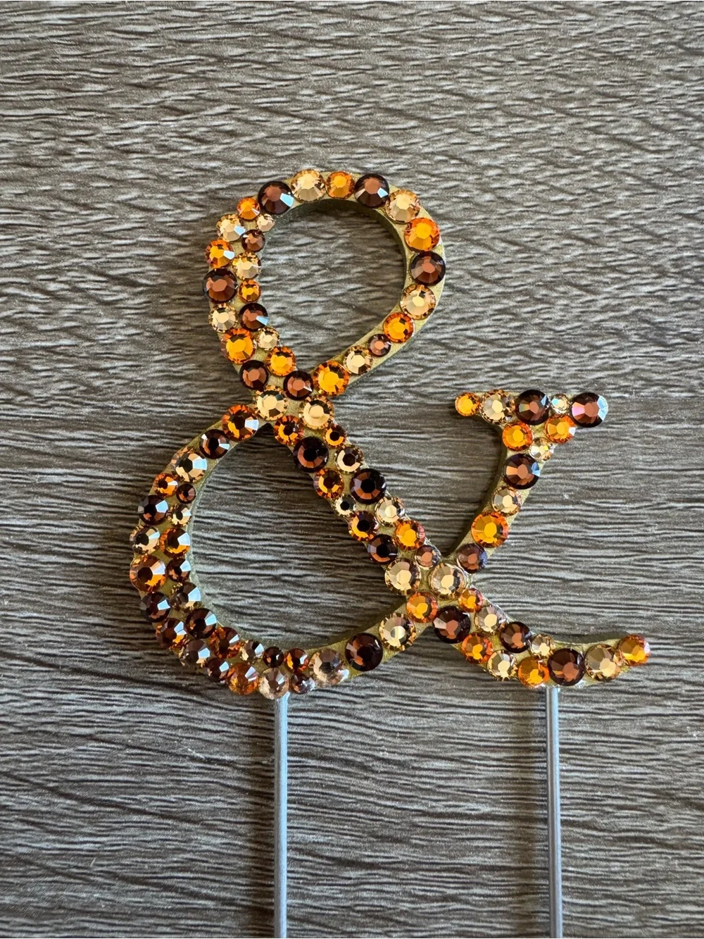 Toppers With Glitz for Wedding or Party, Cake Topper